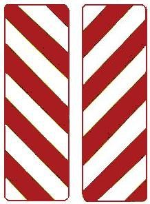 Object Marker symbol Red/White