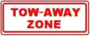 TOW-AWAY ZONE