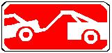 Tow-Away Zone symbol
