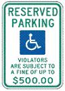 Minnesota Handicap Parking symbol
