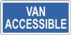 VAN ACCESSIBLE - Blue