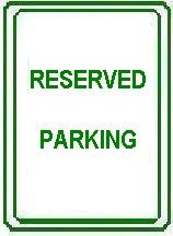 RESERVED PARKING