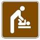Men's Baby Changing Station