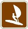 Wind-Surfing symbol