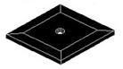 20-pound Rubber Base - Square
