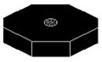 30-pound Rubber Base - Octagon
