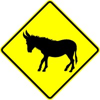 Donkey Crossing