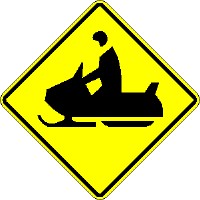 Snowmobile Crossing