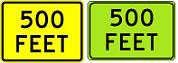 Distance Plate - FEET