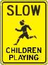 SLOW CHILDREN PLAYING