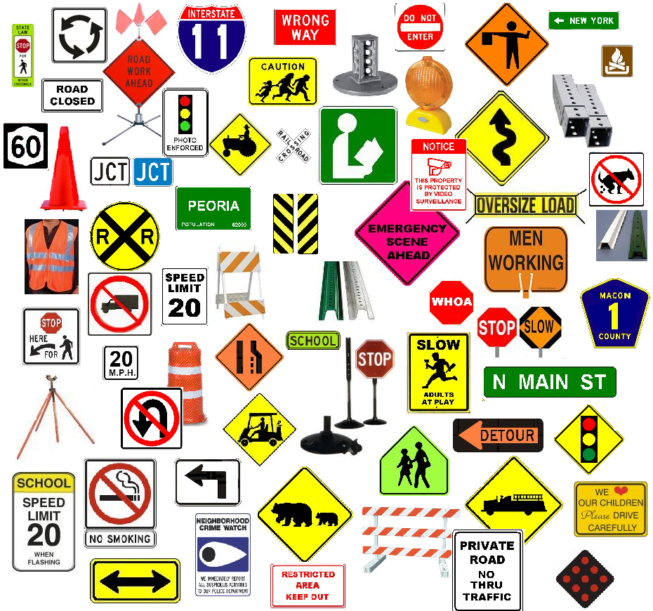 street signs and their meanings