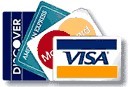 Major Credit Cards Welcome