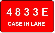 911 Sign Sample