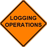 Logging Operations - 18-, 24-, 30- or 36-inch