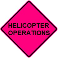 Helicopter Operations - 36- or 48-inch Roll-up