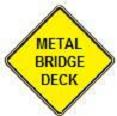 Metal Bridge Deck - 18-, 24-, 30- or 36-inch