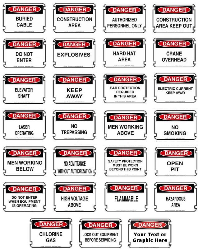 OSHA Regular Danger - Group