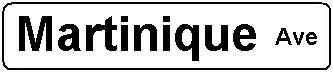 Black on White with Upper- and Lower-case letters