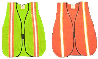 V10 (Lime) and V20 (Orange) Vests