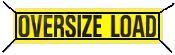 OVERSIZE LOAD - Non-Reflective