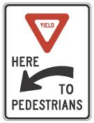 Uncontrolled Crosswalk - YIELD