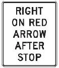 Right on Red Arrow After Stop