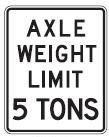 Axle Weight Limit