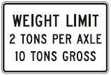 Weight Limit Per Axle