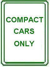 COMPACT CARS ONLY