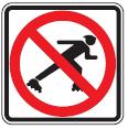 No Skating symbol