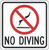 NO DIVING