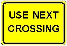 Use Next Crossing plate