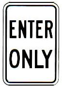 ENTER ONLY