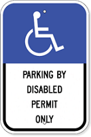 Florida Handicap Sign