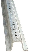 Galvanized U-Channel Delineator Post, 1.12 lb/ft