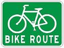 Bike Route - 24x18-inch (Most Popular Size)