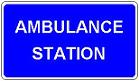 Ambulance Station - 24x12-, 30x18- or 48x24-inch
