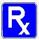 Pharmacy symbol - 18-, 24- or 30-inch