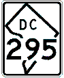 Washington DC Route Marker