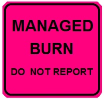 Managed Burn Do Not Report - 36- or 48-inch Roll-up