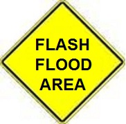Flash Flood Area - 18-, 24-, 30 or 36-inch