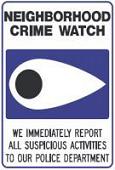 Crime Watch - 12x18-inch