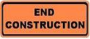 End Construction - 36x18-inch