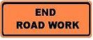End Road Work - 48x24-inch