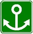 Marina symbol - 18-, 24- or 30-inch