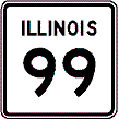 Illinois State Route Marker