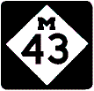 Michigan State Route Marker