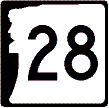 New Hampshire State Route Marker