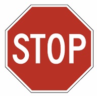 STOP - 18-, 24-, 30- or 36-inch