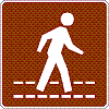 Pedestrian Crossing - 12-inch